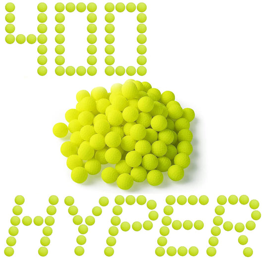 YTSWELE Nerf Hyper neon yellow rounds pack for high visibility during play