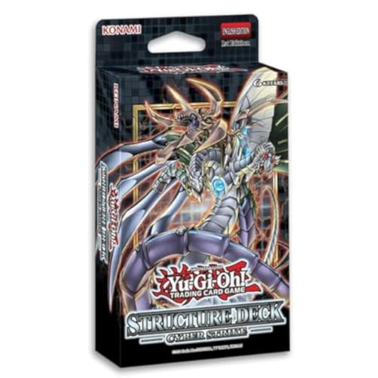 Yu-Gi-Oh! Cyber Strike Structure Deck front cover with featured cards for collection and play.