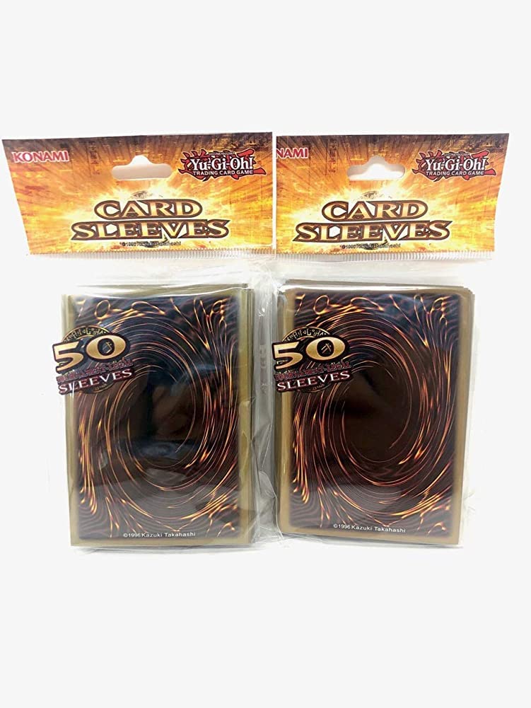 Yu-Gi-Oh! Deluxe back-pattern sleeves protect cards during duels
