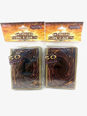 Yu-Gi-Oh! Deluxe back-pattern sleeves protect cards during duels