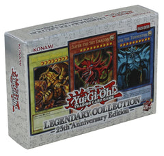 Yu-Gi-Oh! Legendary Collection 25th Anniversary Box front view, durable packaging ideal for collectors.