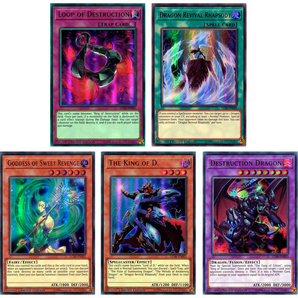 Legendary Collection Kaiba foil cards provide premium sparkle for display and gameplay.