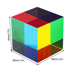 YuanDian CMY Cube demonstrates color theory for learning.