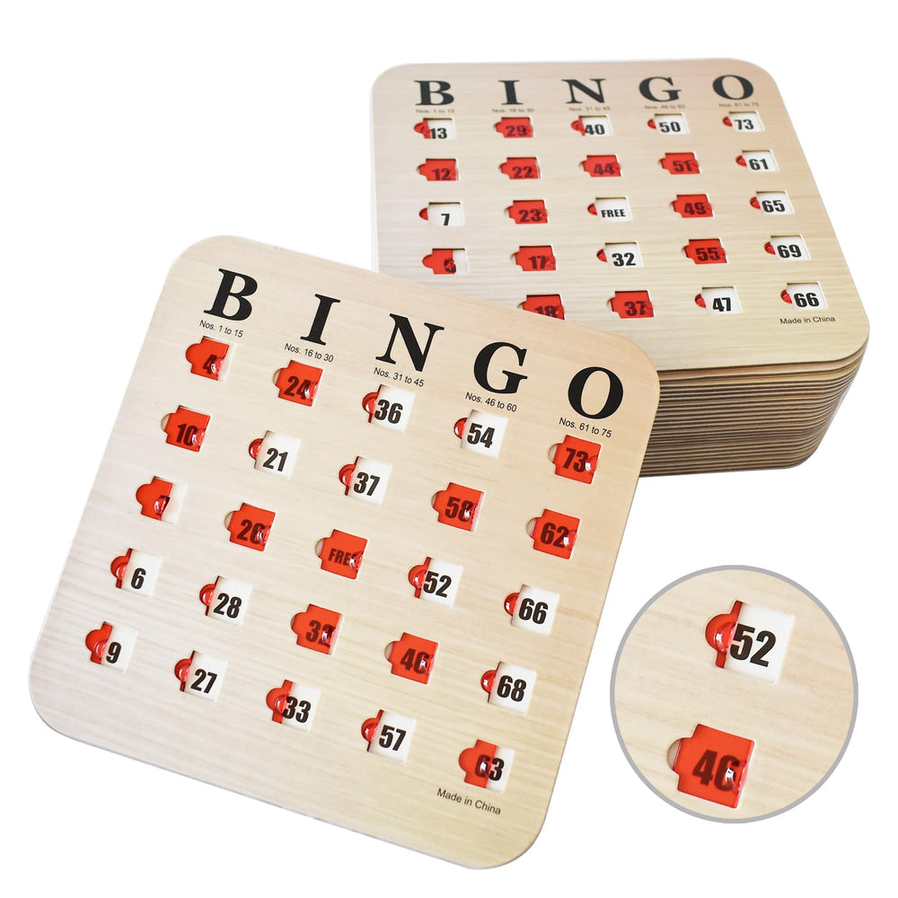 Yuanhe reusable travel bingo set supports 1–25 players and large gatherings.