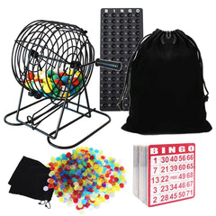 Yuanhe Deluxe bingo cage with 8-inch rotor for smooth, random draws during games