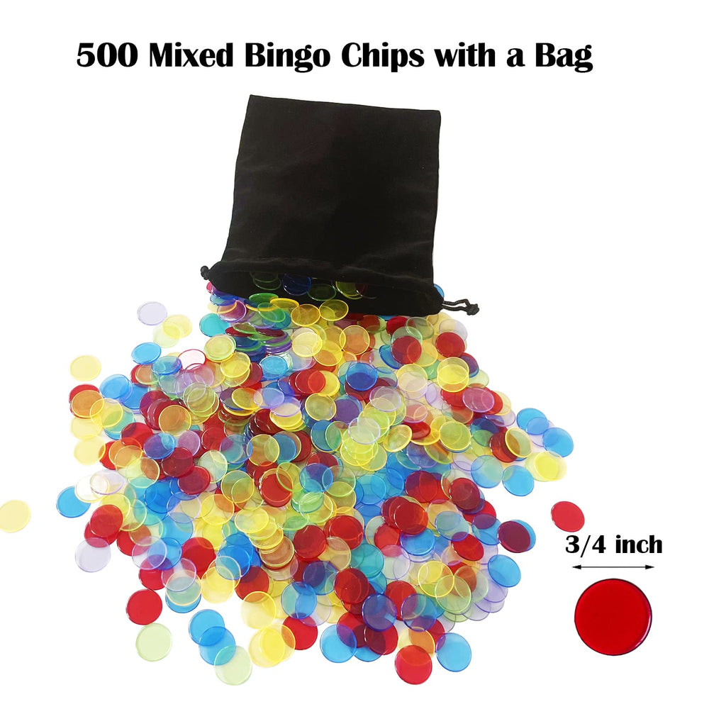 Yuanhe Deluxe Bingo storage bags simplify ball and chip organization after fun.