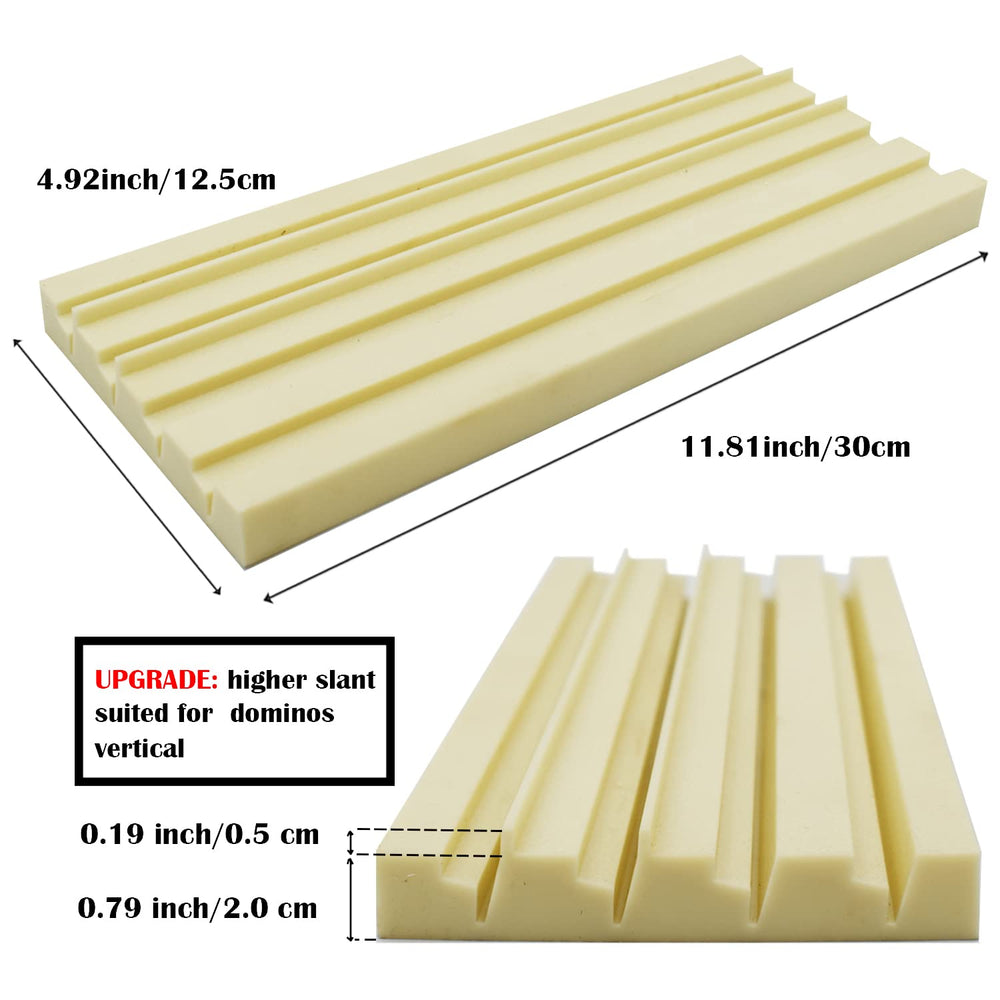 Yuanhe play card trays multi-use for dominoes and card games.