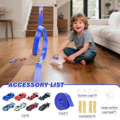YUANNA Flex Track kids at play—promotes creativity and teamwork