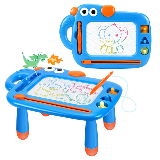 YUBALEER magnetic drawing board for toddlers enables mess-free doodling