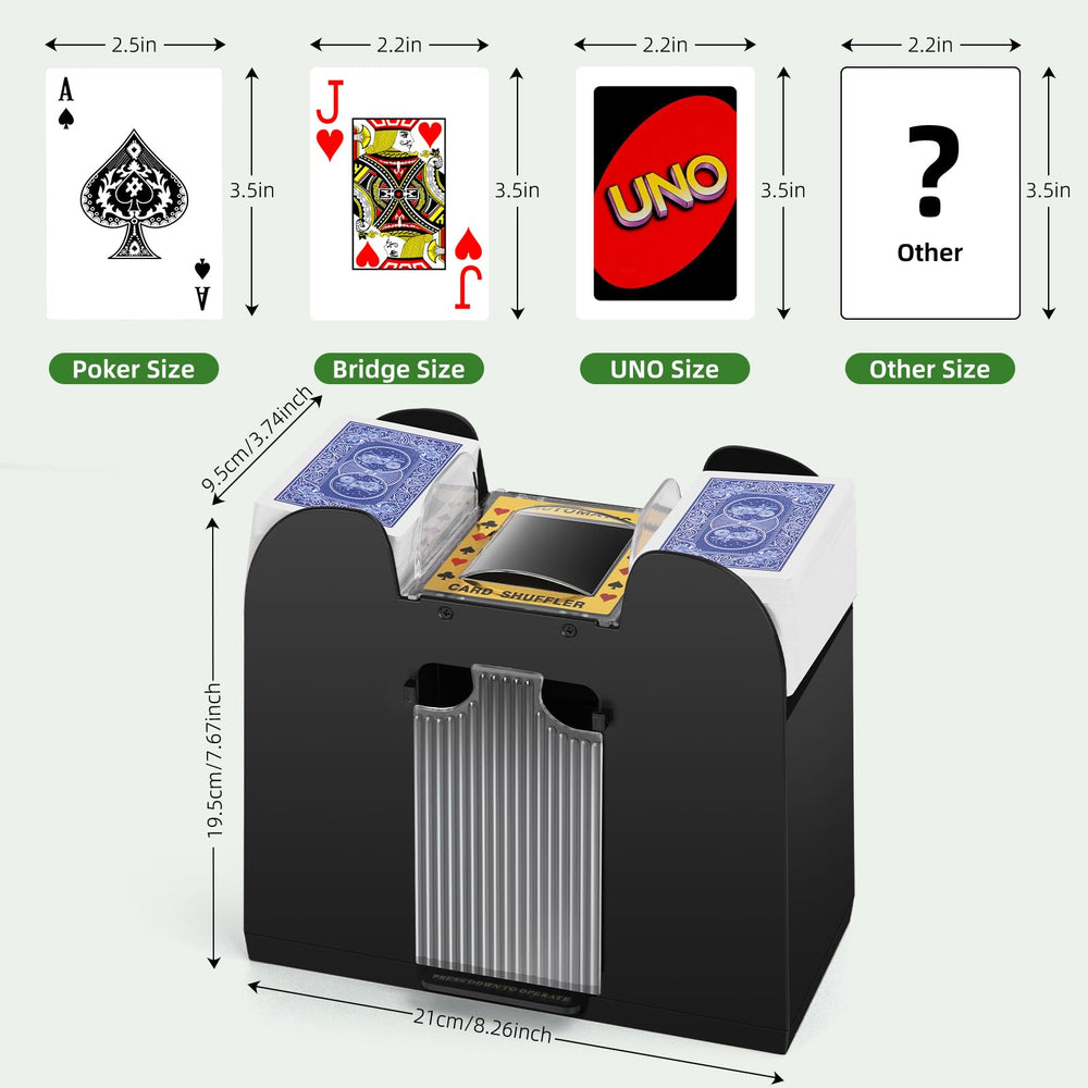 Compact portable design supports travel and parties.