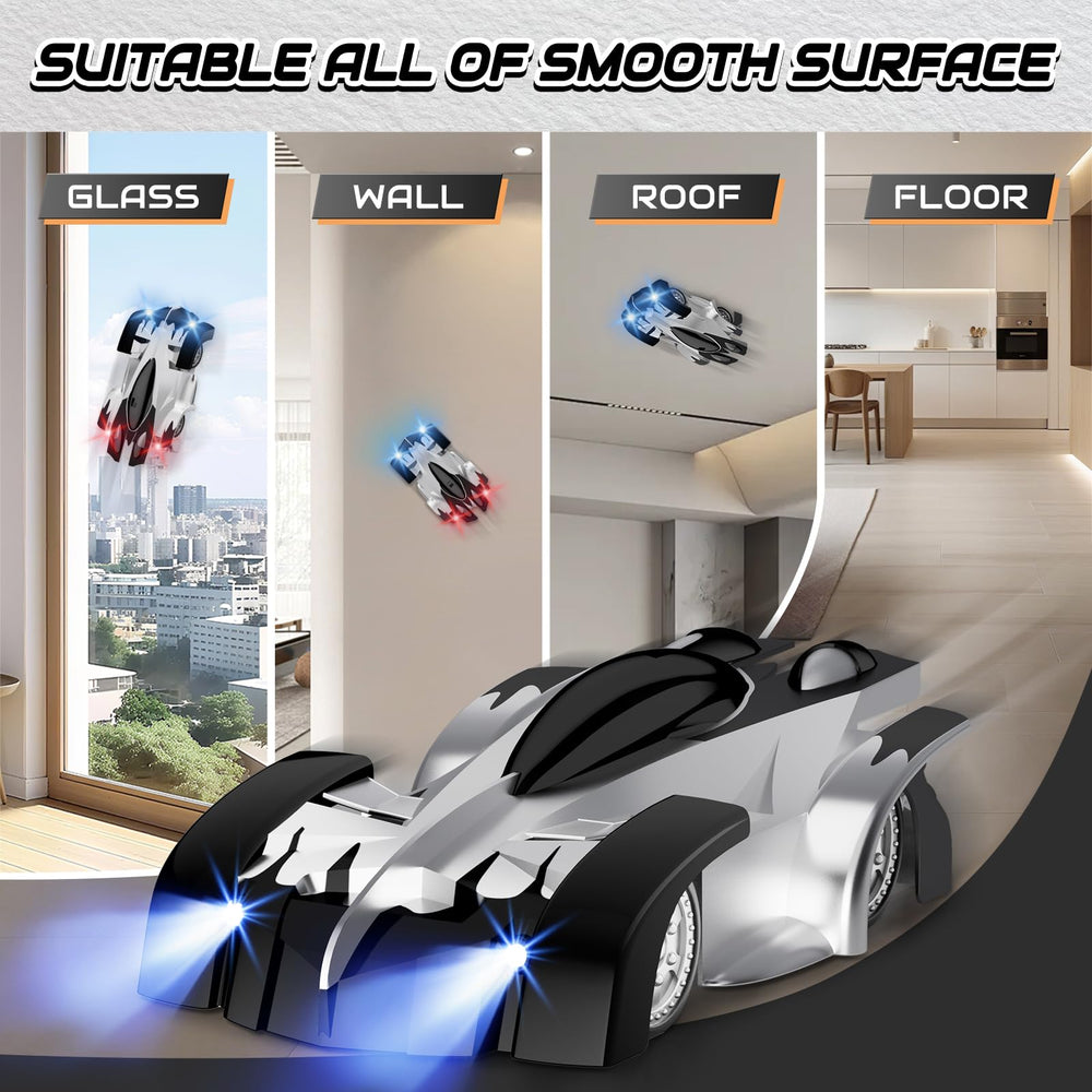 Yucmed 360-degree rotating RC car demonstrates dynamic stunts for group fun