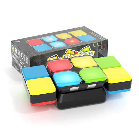 Yudngli flip handheld game shows fast-paced color matching for solo play.