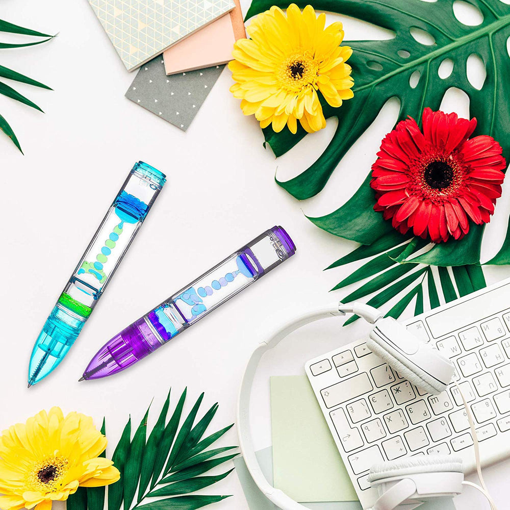 Gift-ready Yue Motion Lava Pens set perfect for kids and adults.