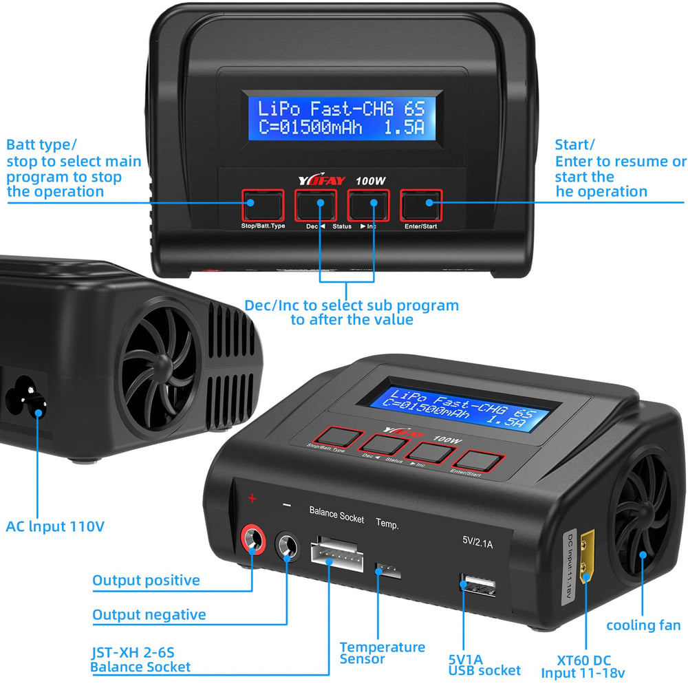 YUFAY octopus multi-charging harness enables charging multiple connectors with one unit.