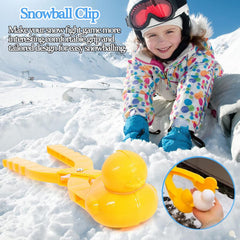 YUGYUJ ergonomic snowball clip design for comfortable handling.