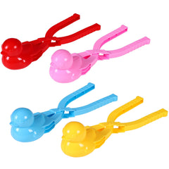 YUGYUJ snowball maker with handle and duck motif for quick snowballs.