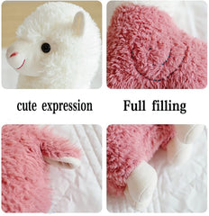 YUKOUQIAN cute alpaca stuffed animal offers comforting companionship.