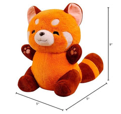 YUKOUQIAN red panda plush gift-ready presentation for gifting occasions