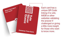 Yule Never Guess category entertainment card sparks lively conversations and laughs.
