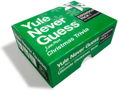 Yule Never Guess gift-pack presentation emphasizes stocking stuffer appeal.