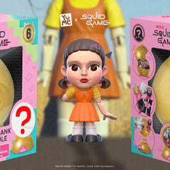 Six collectible figures to help complete your YuMe Squid Game set