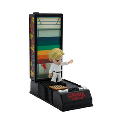 YuMe Eleven figure on branded display stand for showcasing
