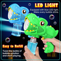Yunaking four-bottle bubble solution set for extended bubble fun