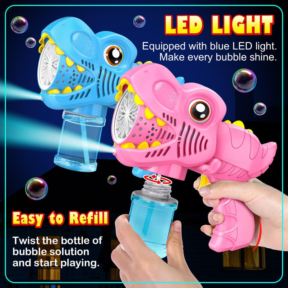 Yunaking rechargeable bubble toy saves time and reduces waste compared to disposable batteries.