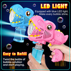 Yunaking rechargeable bubble toy saves time and reduces waste compared to disposable batteries.