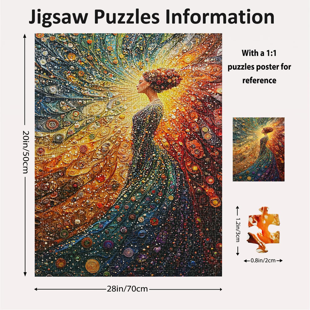 Yunlus 1000-piece puzzle full view highlighting the challenge