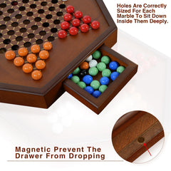 YUN RUI handcrafted wooden board with smooth holes for stable play