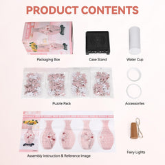 Gift-ready packaging for YunSheCSBS puzzle vase pink
