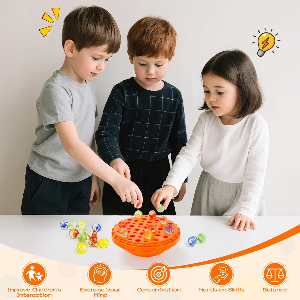 YUOIOYU Marble Balance Game gift packaging, a thoughtful birthday surprise.