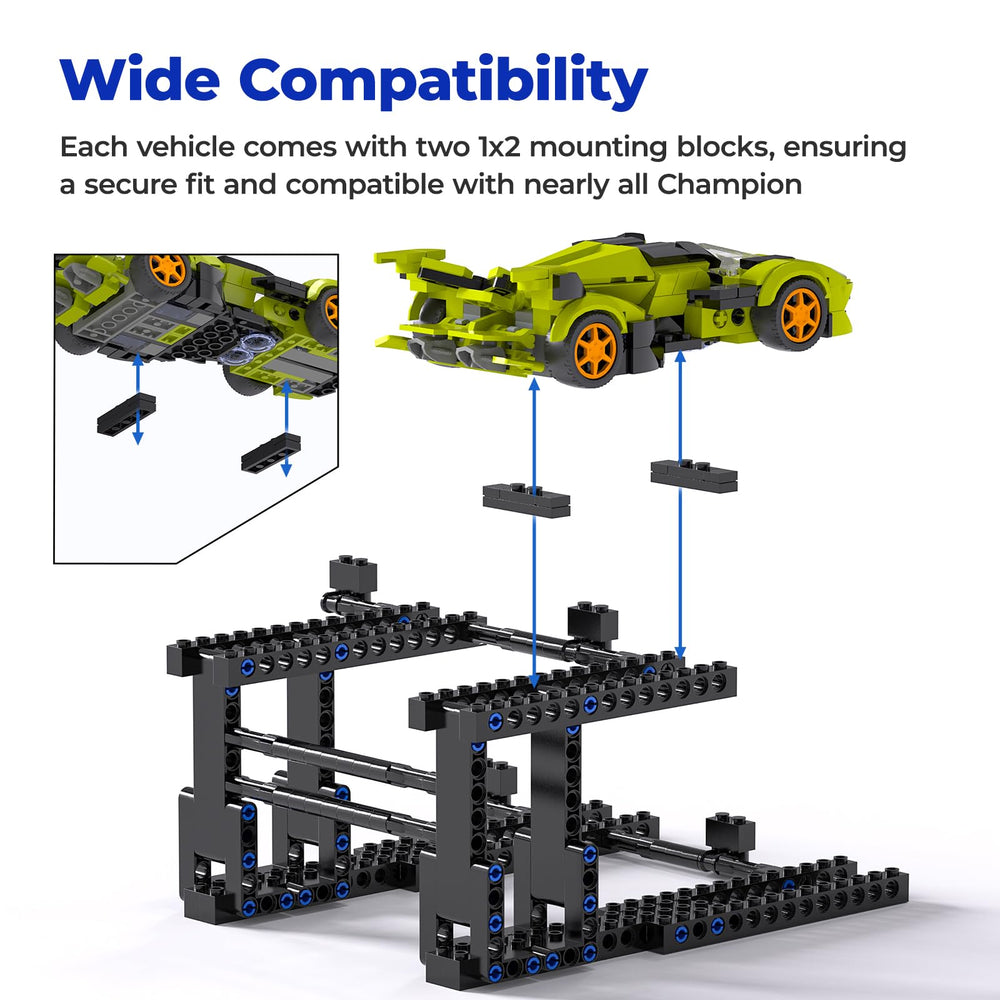 Yuorangenet display stand two-layer elevates models for better viewing