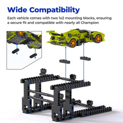 Yuorangenet display stand two-layer elevates models for better viewing