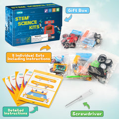 Yutin easy-assembly robot kit supports independent building with clear instructions