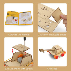 Yutin STEM Kits color box packaging enhances unboxing excitement.