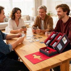 Yuunaie portable outdoor MTG commander storage for on-the-go play.