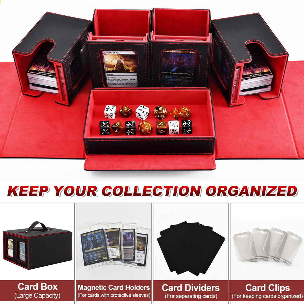 Yuunaie card clips ensure cards stay in place during transport.