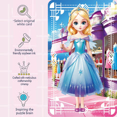 Yuzee Princess magnet set helps build focus and patience during play.