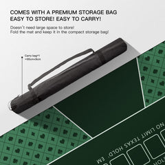 Ultra-smooth surface of YUZPKRSI mat allows smooth dealing and easy cleanup