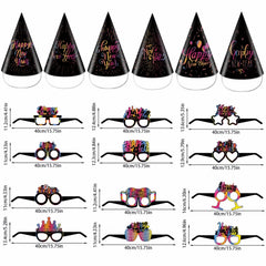 YVAINE 2026 cone hats create a playful party vibe