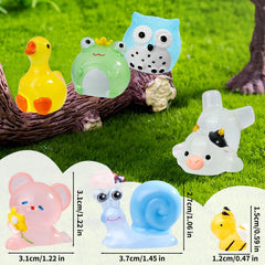 ywevyezc alpaca glow mini figure brings whimsy to crafts and displays