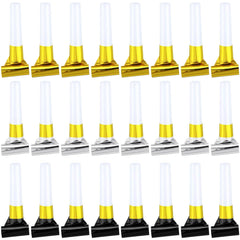 ywmigl 24-pcs New Year's Eve noisemakers for festive sounds and photo-ready moments