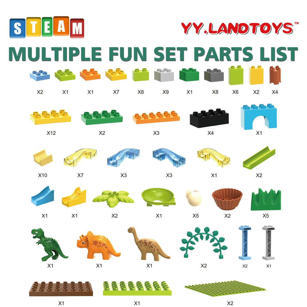 YY LANDTOYS marble maze play highlighting hands-on problem solving and repeatable fun.