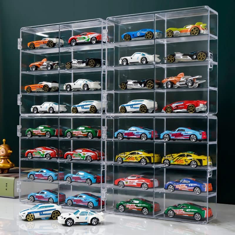 YYDS display case with side door keeps cars clean and organized.