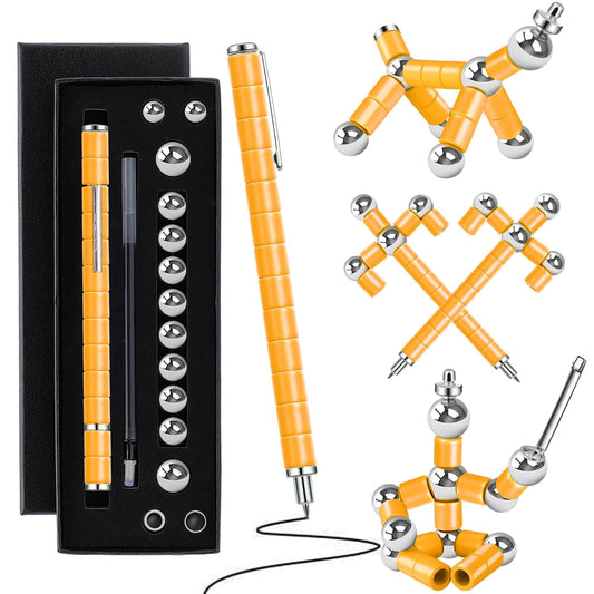 YYMHMF fidget pen with multi-tool for writing and play