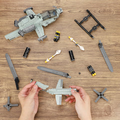 YYKNGYI AH-1Z Viper build kit with clear instructions for smooth assembly.
