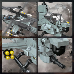 YYKNGYI AH-1Z Viper narrow armored cockpit shows detailed engineering.
