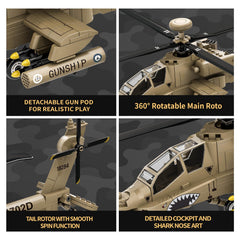 Desert camouflage colorway of the YYKNGYI building set